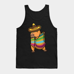 Mexican Dancing Capybara Tank Top